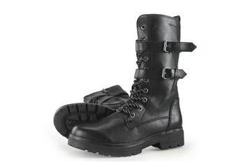 Tom Tailor Veterboots in maat 40 Zwart, Verzenden, Zwart, Overige typen, Tom Tailor
