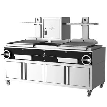 Houtskoolgrill | PARRILLA F | Oppervlak 1260x620 |, Verzenden, Nieuw in verpakking
