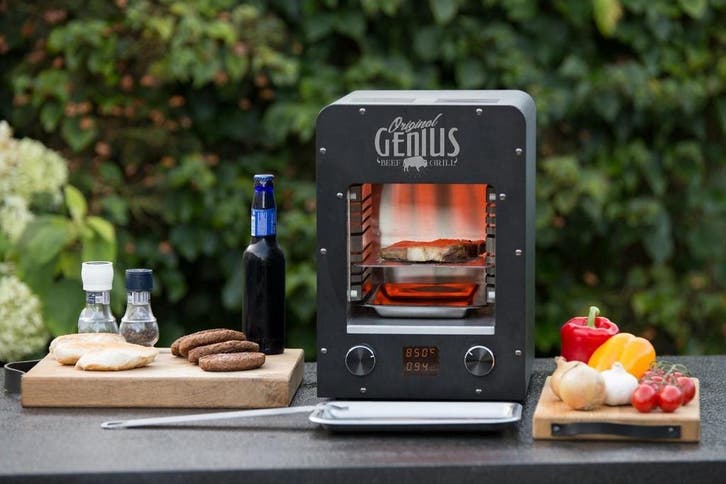 Genius Infrarood 850 Graden electrische Grill, in/outdoor, Tuin en Terras, Elektrische barbecues, Nieuw, Ophalen of Verzenden