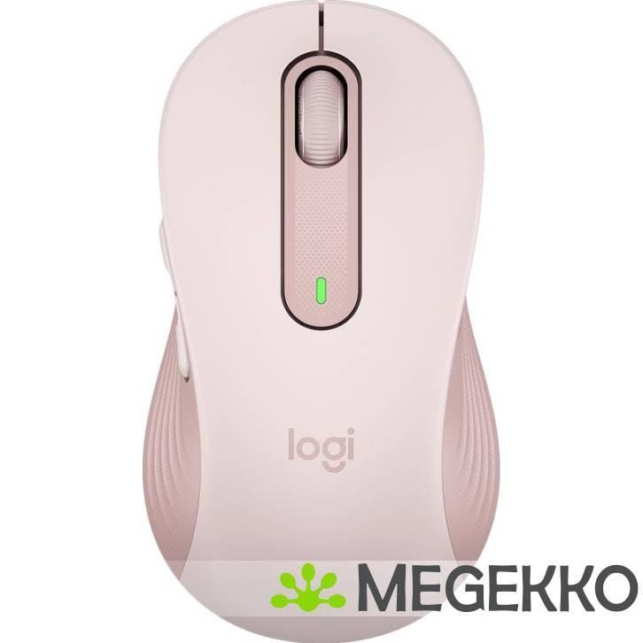 Logitech Signature M650 Large Roze Draadloze Muis, Computers en Software, Muizen, Nieuw, Verzenden