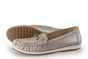Easy Street Instappers in maat 42 Beige, Kleding | Dames, Verzenden, Easy Street, Zo goed als nieuw, Instappers