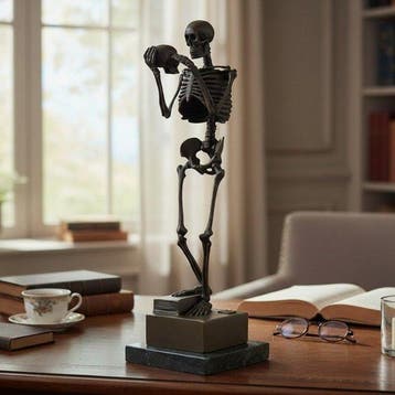 Carl Kauba (1865-1922) - after - sculptuur, Death