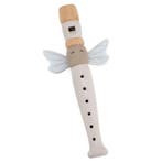 Houten fluit in nougatkleur – ideaal voor eerste muzikale., Kinderen en Baby's, Speelgoed | Houten speelgoed, Ophalen of Verzenden
