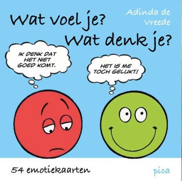 Wat voel je? Wat denk je? - 55 emotiekaarten | Pica -, Verzenden, Nieuw