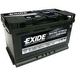 Exide Start Stop EFB accu 12V 80Ah 315x175x190, Verzenden, Nieuw