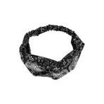 Haarband Twist 5cm – Paisleyprint – Zwart, Sieraden, Tassen en Uiterlijk, Uiterlijk | Haarverzorging, Nieuw