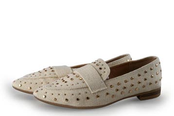 Nelson Loafers in maat 38 Beige, Kleding | Dames, Schoenen, Verzenden, Beige, Overige typen, Zo goed als nieuw