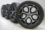 BMW X1 F48 X2 F39 569 18 inch velgen Bridgestone Runflat Win, Auto-onderdelen, Banden en Velgen, 18 inch, Gebruikt, Velg(en), Winterbanden