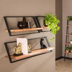 Wandschap set Tom Acacia hout, Verzenden, Nieuw