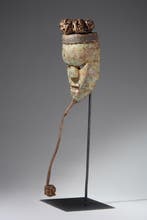 Een houten masker - Salampassu - DR Congo (Zonder