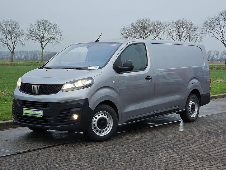 Fiat Scudo 2.0 MultiJet L3H1, Auto's, Bestelauto's, Onderhoudsboekje, Lease, Grijs, Handgeschakeld, Zilver of Grijs, Fiat, Financial lease
