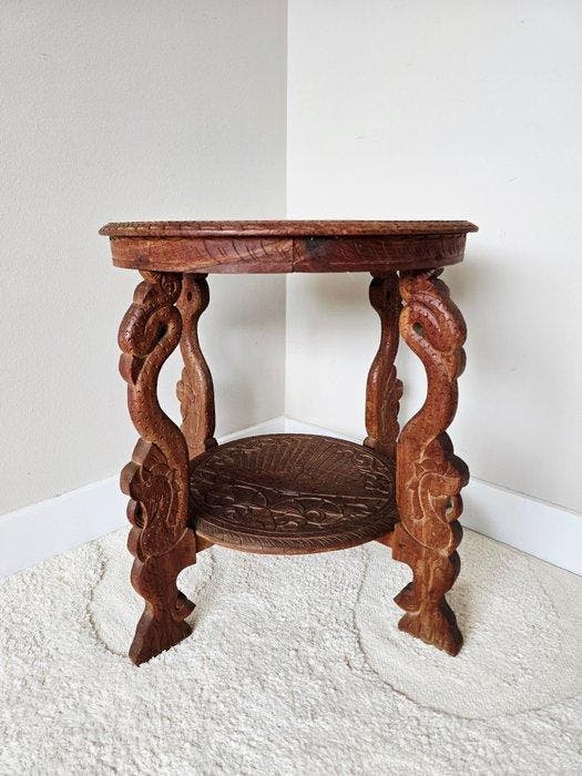 Bijzettafel - Hout, Antiek en Kunst, Curiosa en Brocante