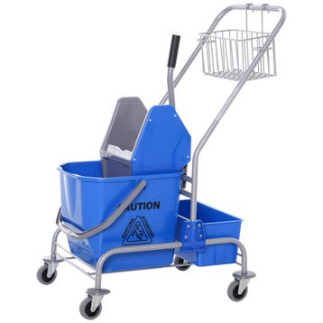 TRUUSK Schoonmaakwagen 25 Liter - Rijdende Emmer met Wringer, Verzenden, Nieuw