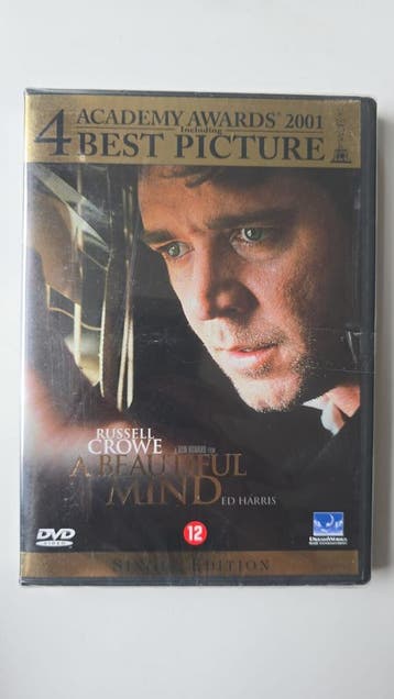 A BEAUTIFUL MIND (IN SEAL) (DVD), Verzenden, Gebruikt