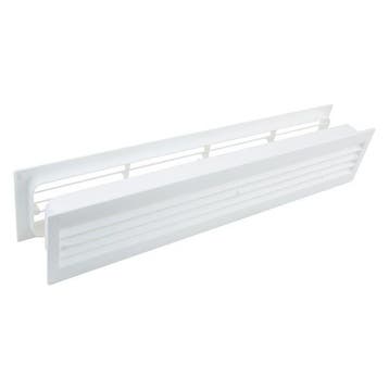 Badkamerrooster | Starx | 45.5 x 9 cm (2-delig, Wit), Verzenden, Nieuw