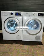TOPPER SIEMENS 8KG IDOS WASMACHINE SIEMENS 8KG WPDROGER!, Energieklasse A of zuiniger, 1200 tot 1600 toeren, Minder dan 85 cm