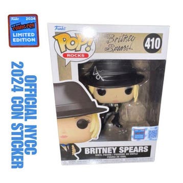 Funko Pop! Rocks: Britney Spears 410 NYCC 2024 OFFICIAL CON, Verzenden, Nieuw