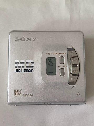 Sony - MZ-E30 Draagbare minidisc speler-recorder, Nieuw