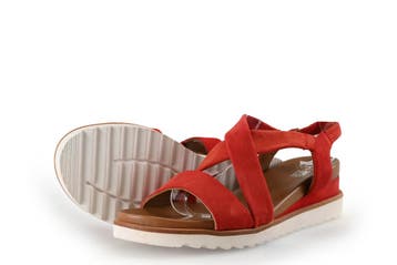 Ara Sandalen in maat 38 Rood, Verzenden, Sandalen of Muiltjes, Zo goed als nieuw, Ara