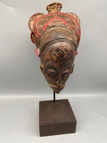 Dansmasker - Chokwe - Angola (Zonder minimumprijs)