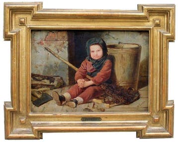 Hermann Pistor (1832-after 1866) - Little helper