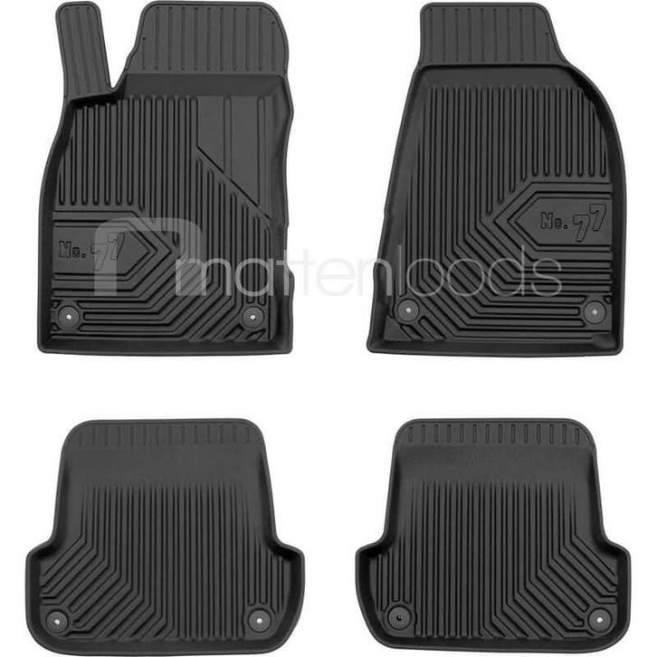 Audi A4 B6 2000-2006 All Weather rubber automatten, Auto diversen, Automatten, Nieuw, Ophalen of Verzenden