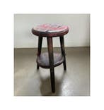 Kruk - Hout - Brutalistische werkkruk