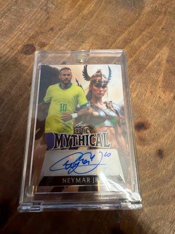2024 Leaf Exotic Mythical Neymar Jr. 1/1 Gesigneerde kaart,, Nieuw