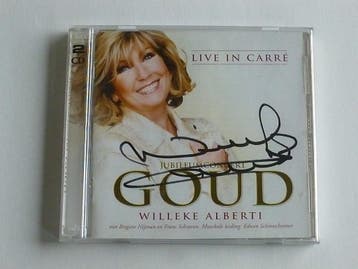 Willeke Alberti - Live in Carre / Goud (2 CD) Gesigneerd, Cd's en Dvd's, Ophalen of Verzenden, Zo goed als nieuw