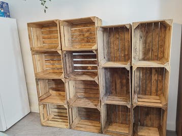 Mooie oude/vintage kisten-21 stuks 169€ inclusief levering!, Minder dan 50 cm, Minder dan 50 cm, Ophalen of Verzenden, Zo goed als nieuw