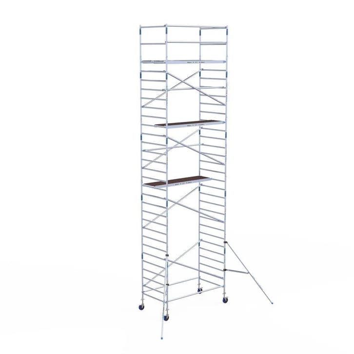 Rolsteiger Alumexx Budget 135x250 10,2m werkhoogte, Doe-het-zelf en Verbouw, Steigers, Rolsteiger of Kamersteiger, Nieuw, 5 meter of hoger