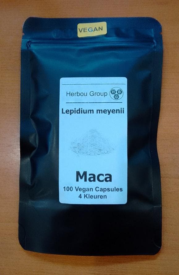 Maca Complex - 4 soorten Maca - 100 Capsules a 500mg, Sport en Fitness, Gezondheidsproducten en Wellness, Poeder of Drank, Nieuw