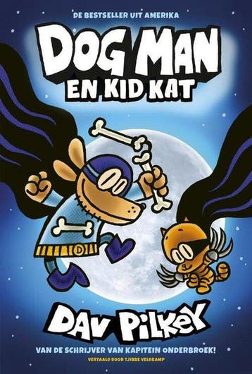 Dog Man 4 - Dog man en Kid Kat - Dav Pilkey 9789493356498, Verzenden, Gelezen, Dav Pilkey