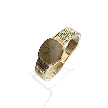 Omega Constellation Quartz 391.8654; Vintage 18k. Gouden..., Overige merken, Gebruikt, Overige materialen, Ophalen of Verzenden