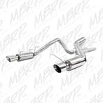 MBRP 11-12 Ford Shelby GT 500 T304 3in Cat Back Dual Split, Ophalen of Verzenden, Nieuw