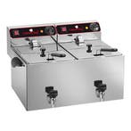Caterchef friteuse 9 Liter+9 Liter, Verzenden, Nieuw in verpakking