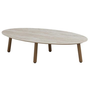 Salute lounge tuintafel 120x65xH30 cm ceramic amber Taste, Ophalen of Verzenden, Nieuw