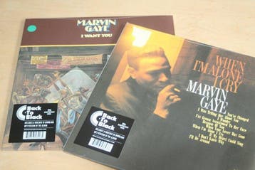 Marvin Gaye - I Want You + When Im Alone I Cry - LP albums, Nieuw in verpakking