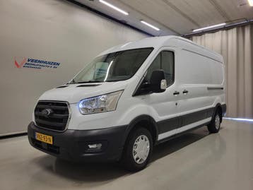 Ford Transit 2.0TDCI L3/H2 2X Schuifdeur Euro 6!, Gebruikt, Euro 6, Wit, Ford
