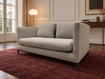 NIEUW Minotti Andersen 2-Zits + GARANTIE | NP €11.500, 100 tot 125 cm, 150 tot 200 cm, Design Bank Bankstel Zetel 2-Zits Minotti