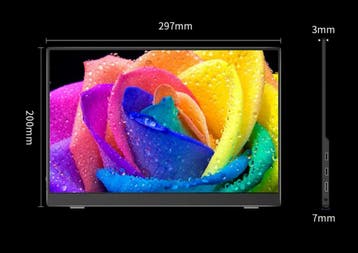 13.3 Inch Portable Monitor 2.5K IPS USB-C HDMI Gaming, Verzenden, Nieuw