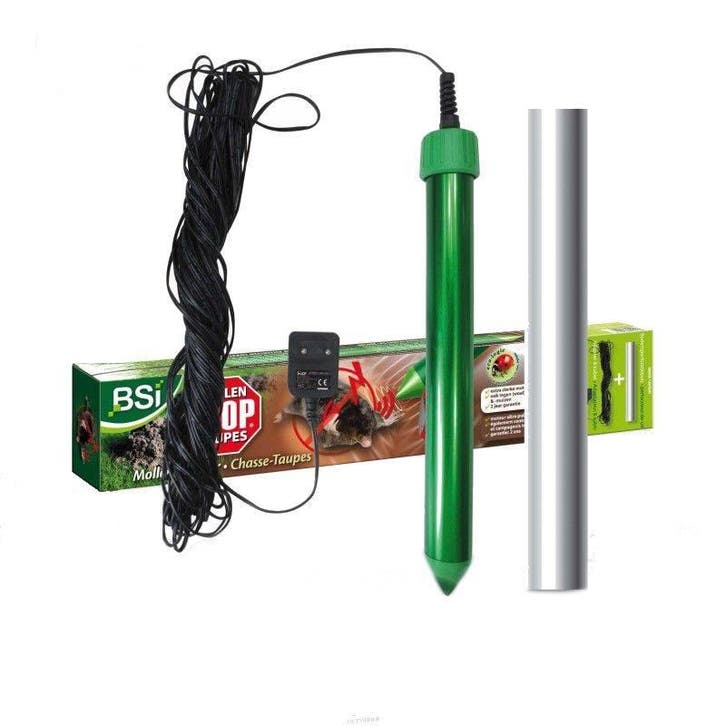 BSI Mollenverjager® Exit! Mollenstop op netstroom, Tuin en Terras, Aarde en Mest, Verzenden