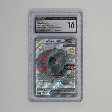 Pokémon - 1 Graded card - Iron Treads ex 073 Foil, Full art,, Nieuw