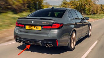 BMW F90 M5 Carbon CS diffuser, Verzenden
