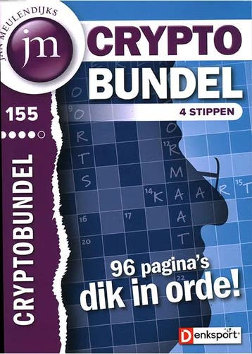 Jan Meulendijks Cryptobundel - 155 2025, Boeken, Verzenden, Nieuw, Sport en Vrije tijd