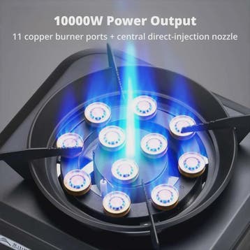 Krachtige 10000W Split-Type Campingbrander - Draagbaar & Win, Verzenden, Nieuw