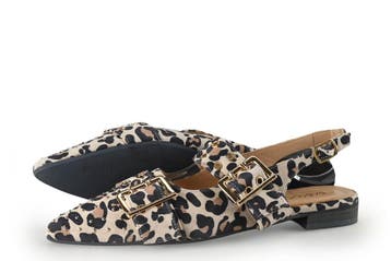 Babouche Loafers in maat 38 Beige, Verzenden, Beige, Overige typen, Zo goed als nieuw
