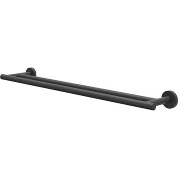 IVY Wandhanddoekrek - 60 cm - Dubbel - Mat Zwart, Ophalen of Verzenden, Nieuw
