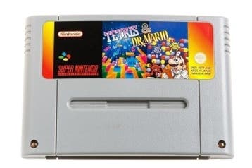 Tetris & Dr. Mario (German) [Super Nintendo], Spelcomputers en Games, Games | Nintendo Super NES, Ophalen of Verzenden, Zo goed als nieuw