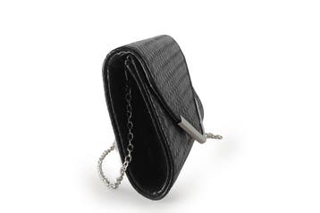 Tamaris Clutch Zwart, Sieraden, Tassen en Uiterlijk, Verzenden, Zo goed als nieuw, Zwart